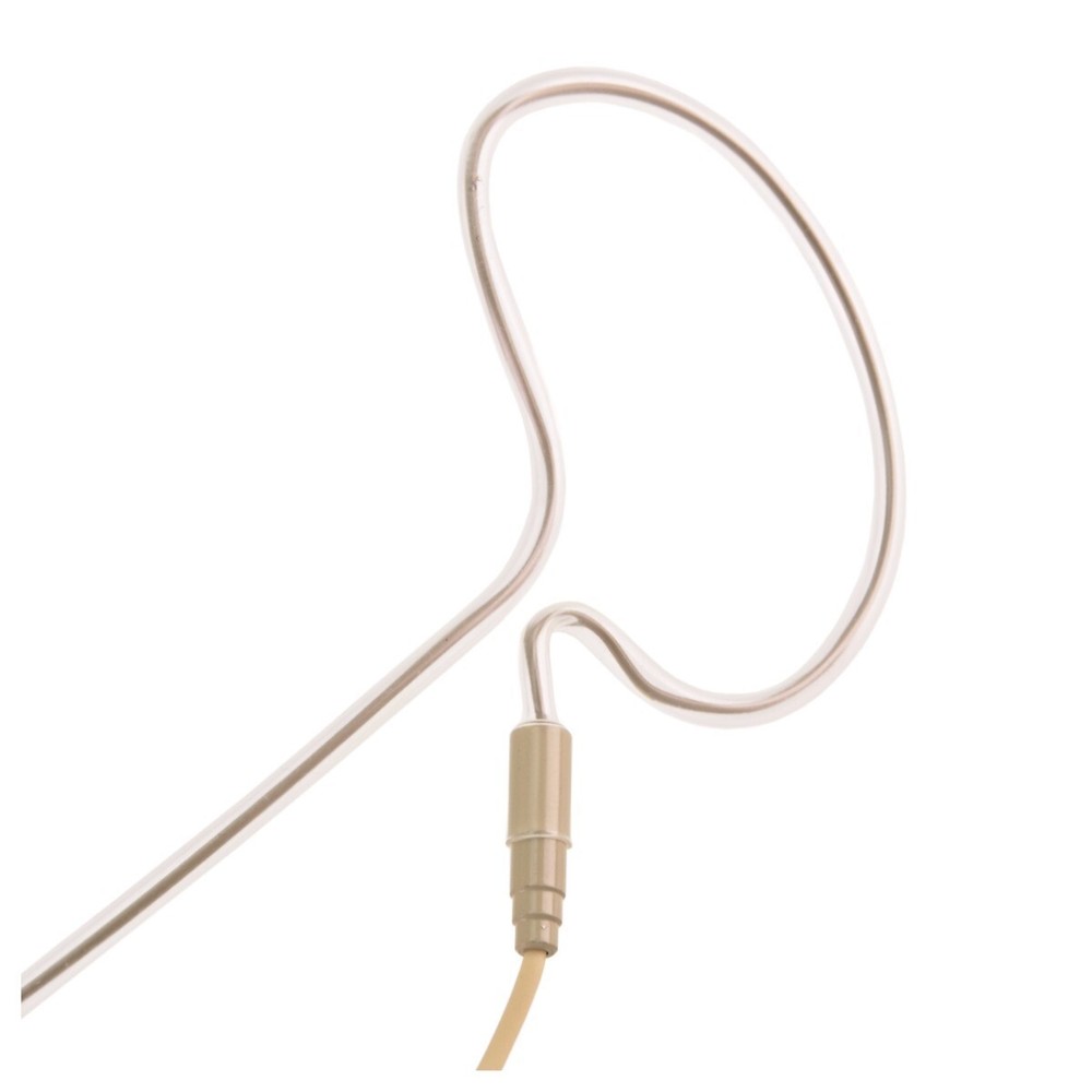 Single Earset Microphone for Shure BLX1 Wireless Bodypack Transmitter Beige