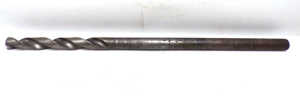 DRILL BIT 3/4" CUTTING DIAMETER, 17-1/4" OVERALL LENGTH, 2 FLUTE , FLAT BOTTOM