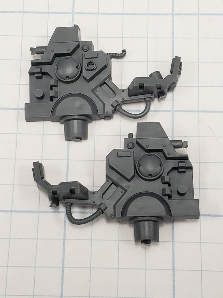 40k Space Marine Bits Firestrike Servo Turret Fire Seat Frame & Mount #01