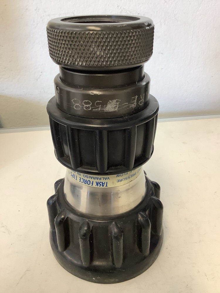 TFT Fire Hose Full Automatic VARIABLE VOLUME Nozzle 1 1/2" NH Task Force Tip