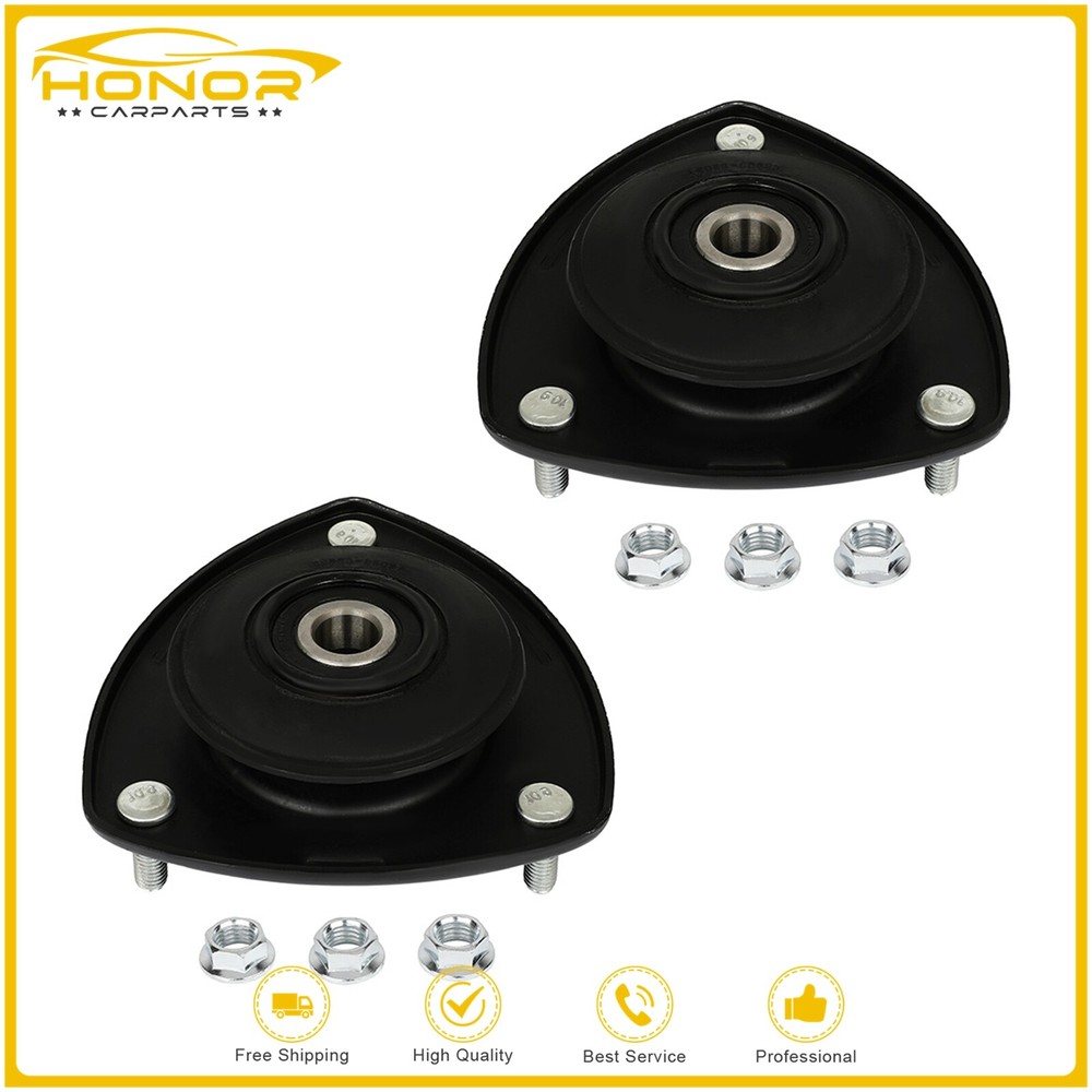 Front Driver & Passenger Side Shock Strut Mounts for 2000-2005 Toyota Echo