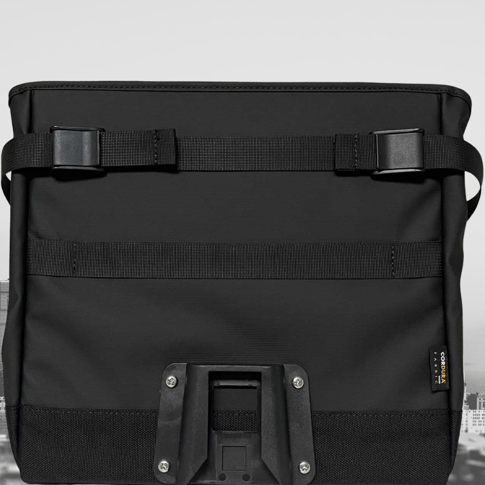 Original Front Bag Carrier for Brompton Bikes - Matte Bl - Designed by ecoReleaf