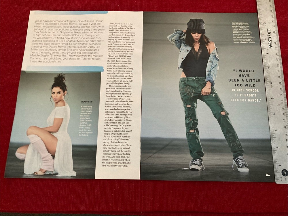 Jenna Dewan Tatum 6-page 2017 Print Article