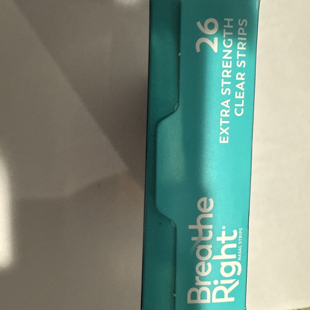 Breathe Right Extra Strength Nasal Strips, Clear, 26 Count