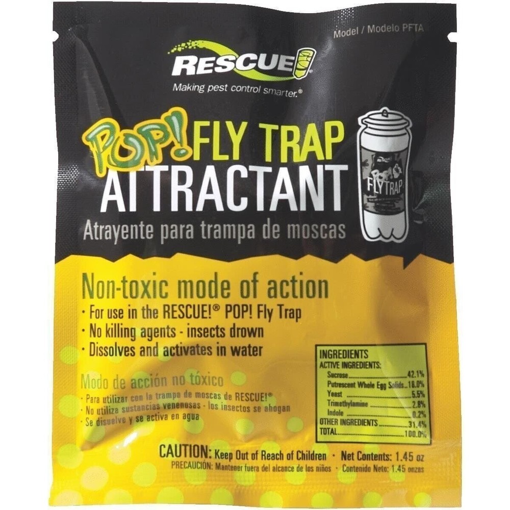 Rescue Pop Fly Trap Attrct Ref