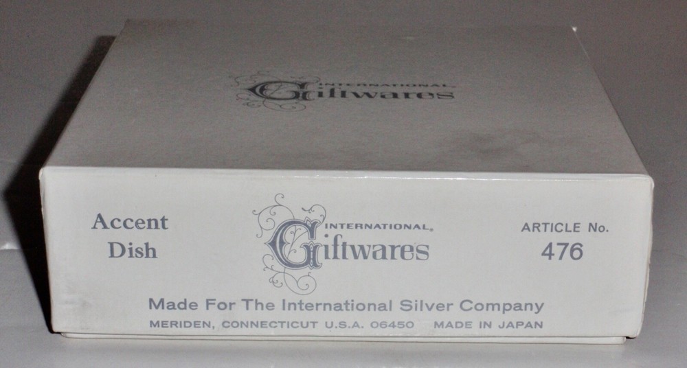International Silver-plated Giftware Lion Accent/Wine Coaster Dish