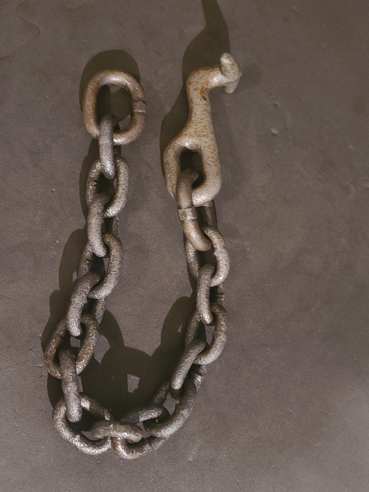 Vintage Winch Line Tail Chain (Possible Military)