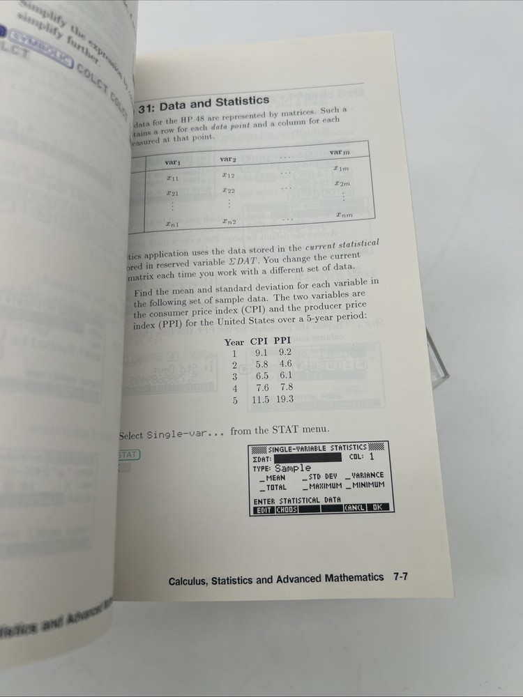 HP 48G series Quick start Guide Hewlett Packard