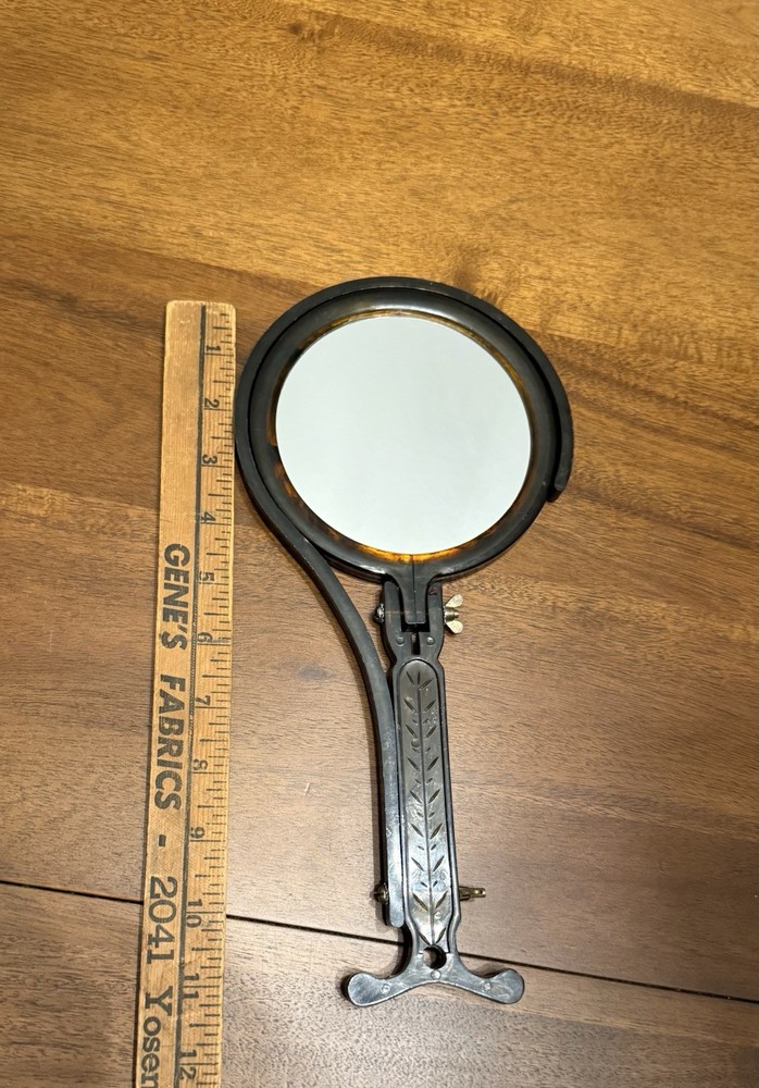 Vintage 2 Sided Around The Neck/Adjustable Table Magnifying Mirror
