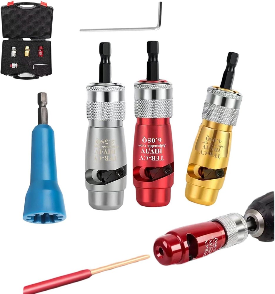 Wire Stripper for Drill Wire Stripping and Twisting Tool Upgrade Electrical