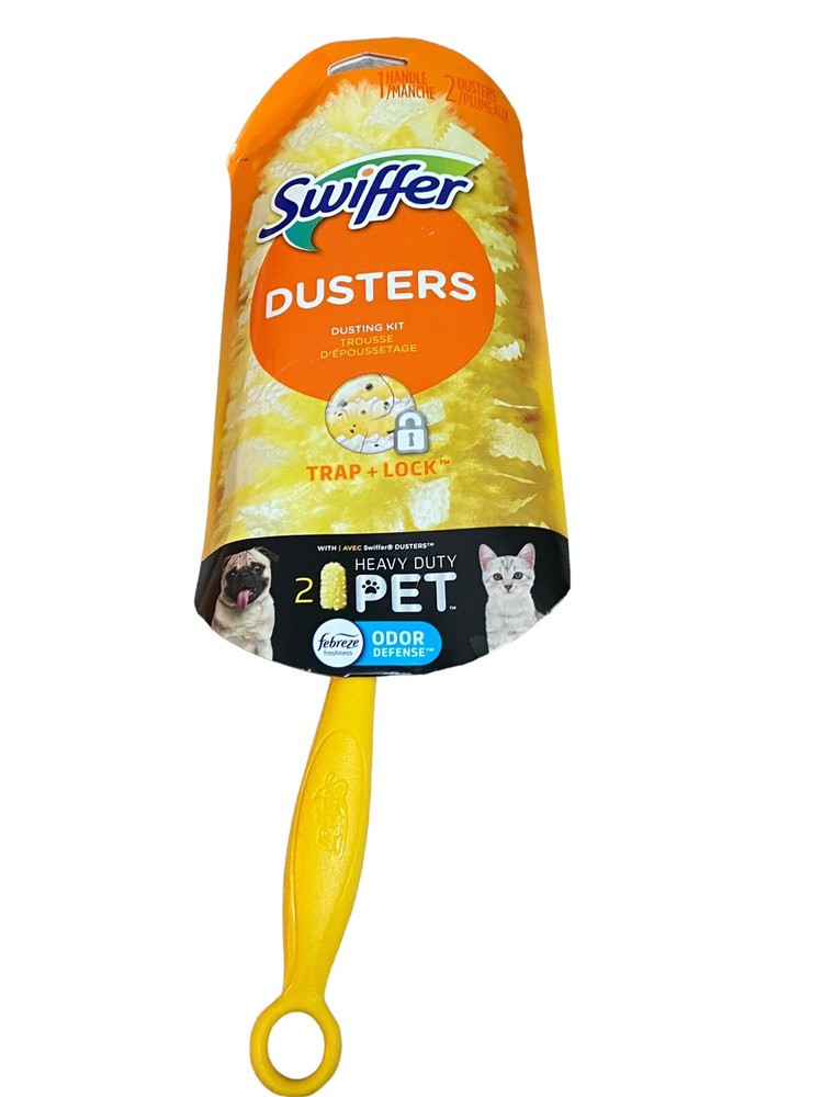 Swiffer Dusters Dusting Kit 1 Handle + 2 Dusters