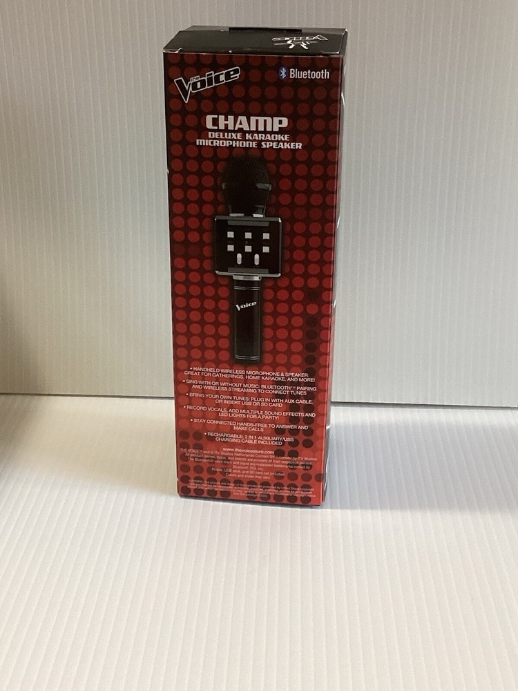 Champ Deluxe Karaoke Microphone Speaker