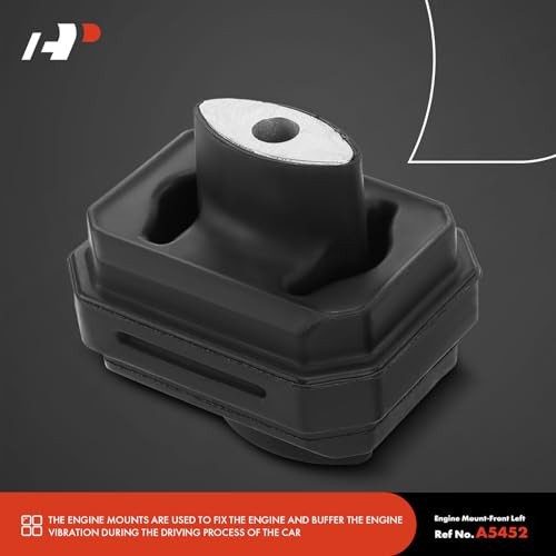 2PCS Front Left and Right Engine Mount Bushing Kit Compatible with Dodge Ram