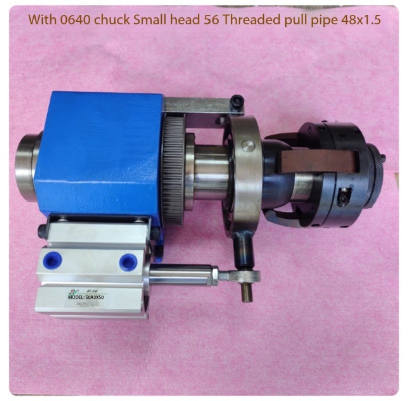 Spindle-Type Rotary Pneumatic Chuck Small Machine Tool Head Spindle Mount