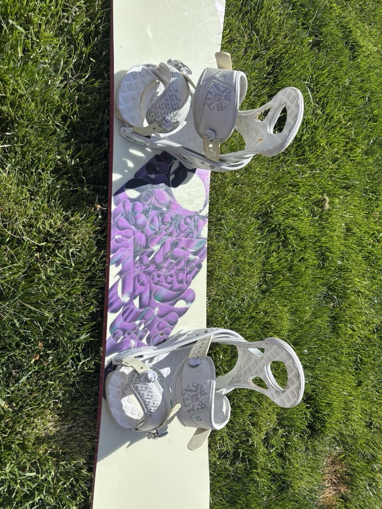 Burton Snowboard 4ft With Bindings