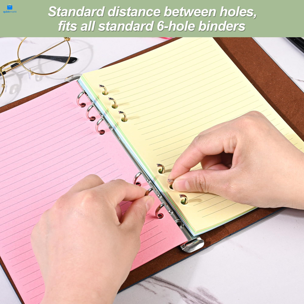 A5 Horizontal Line Loose-leaf Paper, College Scratch A5, Lined-50 Sheets