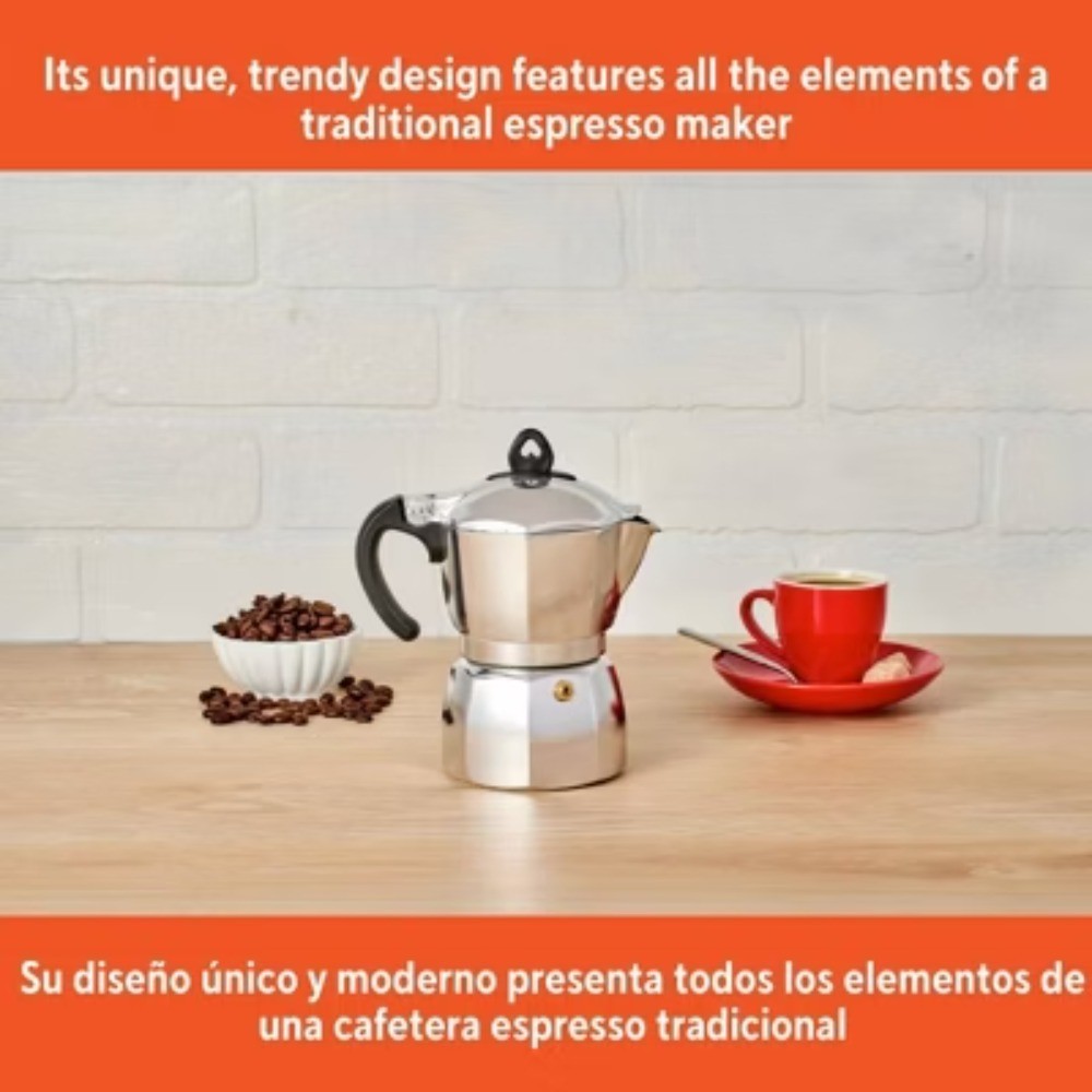 6c Epic Stovetop Espresso Maker
