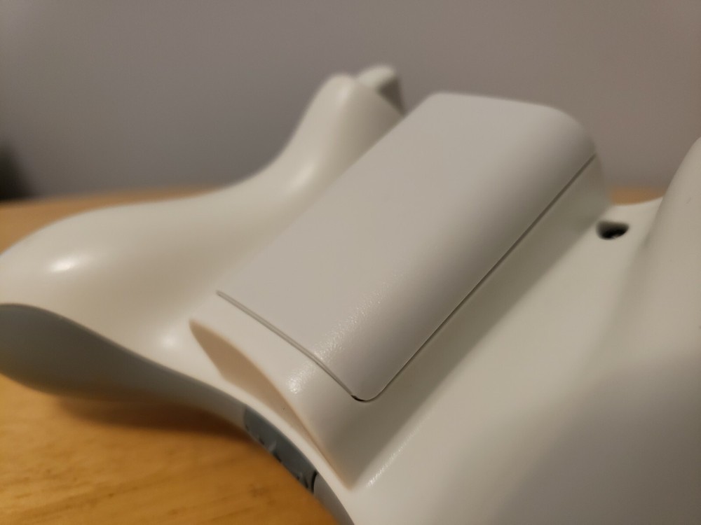 3x White Battery Replacement for Xbox 360 Controller Case, Shell, Pack, Cover US