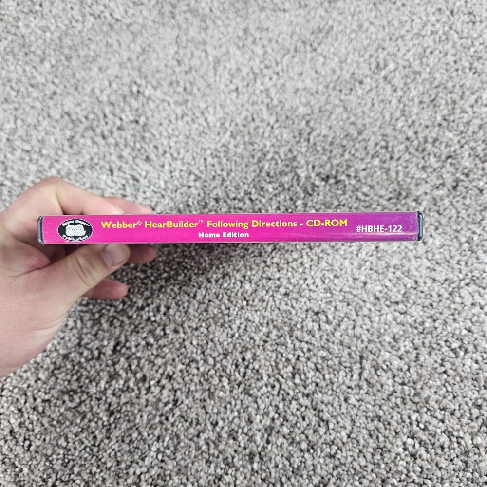 Webber HearBuilder Following Direction & Basic Concepts Home Edition CD HBHE-122