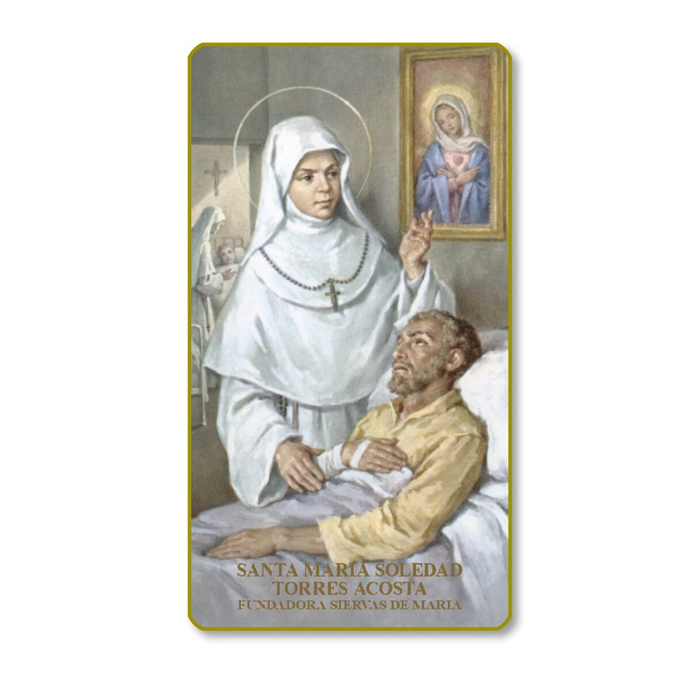 St. Maria Soledad Paper Holy Cards, 100-Count Value Pack