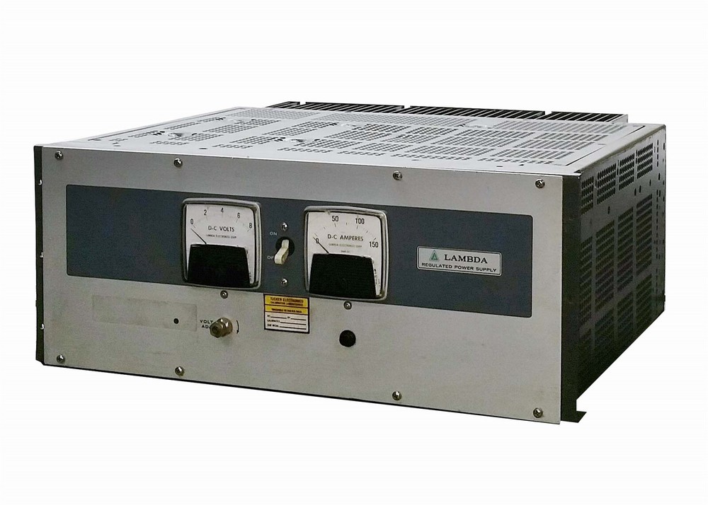 LAMBDA TDK REGULATED LB-SERIES DC 4U RACKMOUNT POWER SUPPLY 0-8VDC 0-150A