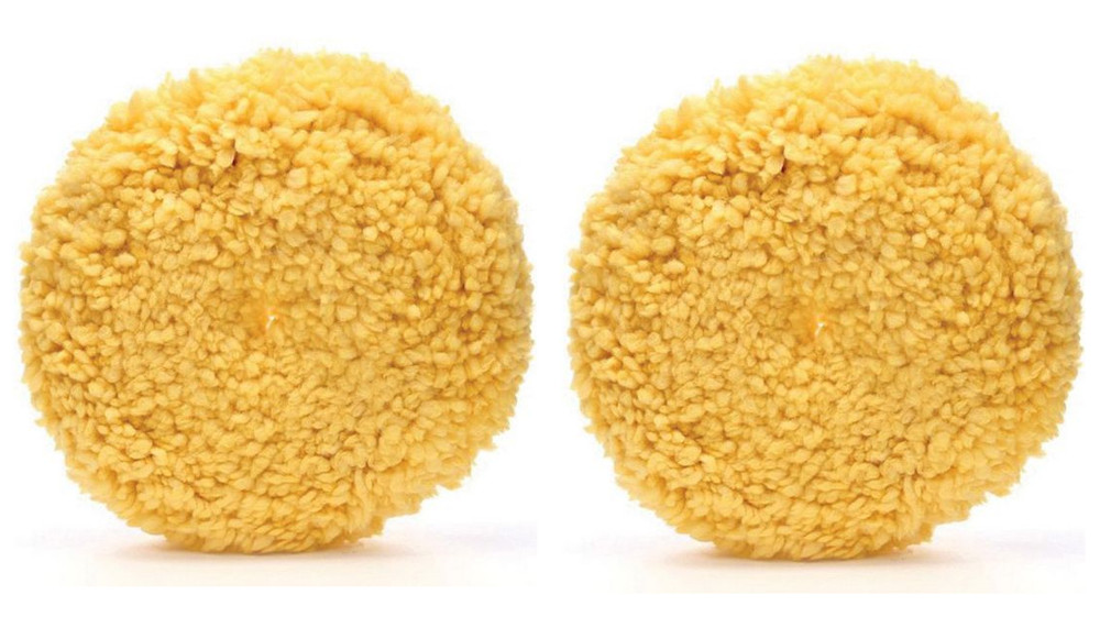 3M 05713 9" Wool Polishing Pad (2 Pack)