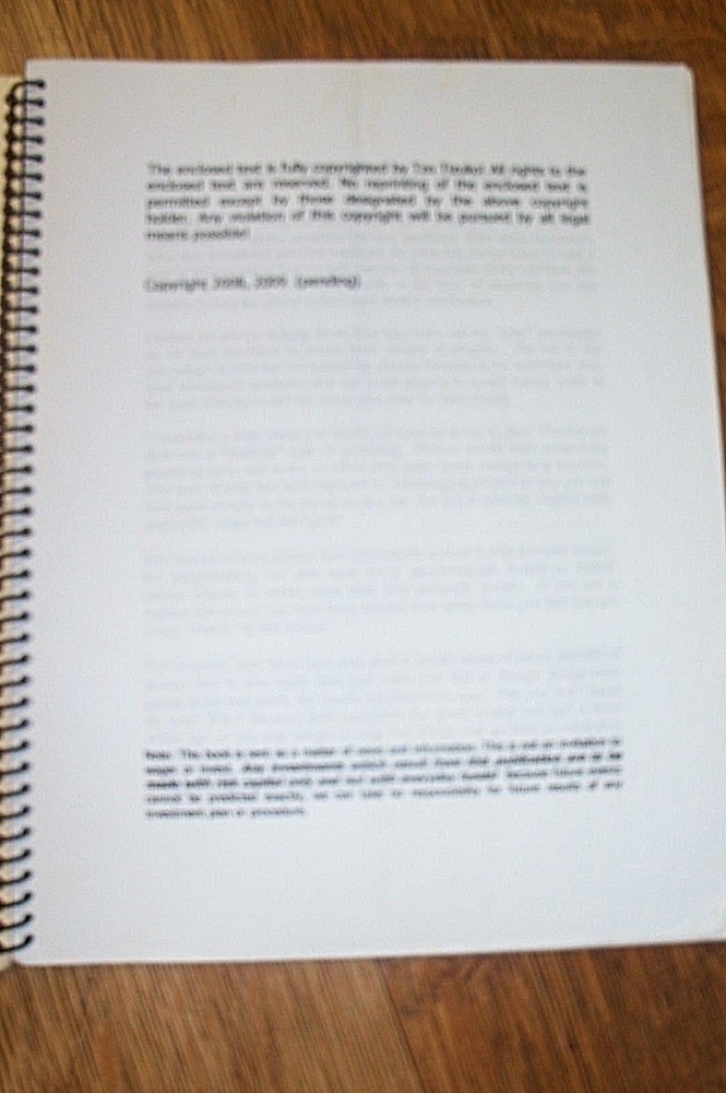 TIZUKO-4 SLOT MACHINE METHOD by TZO TIZUKO 2008/User's Manual