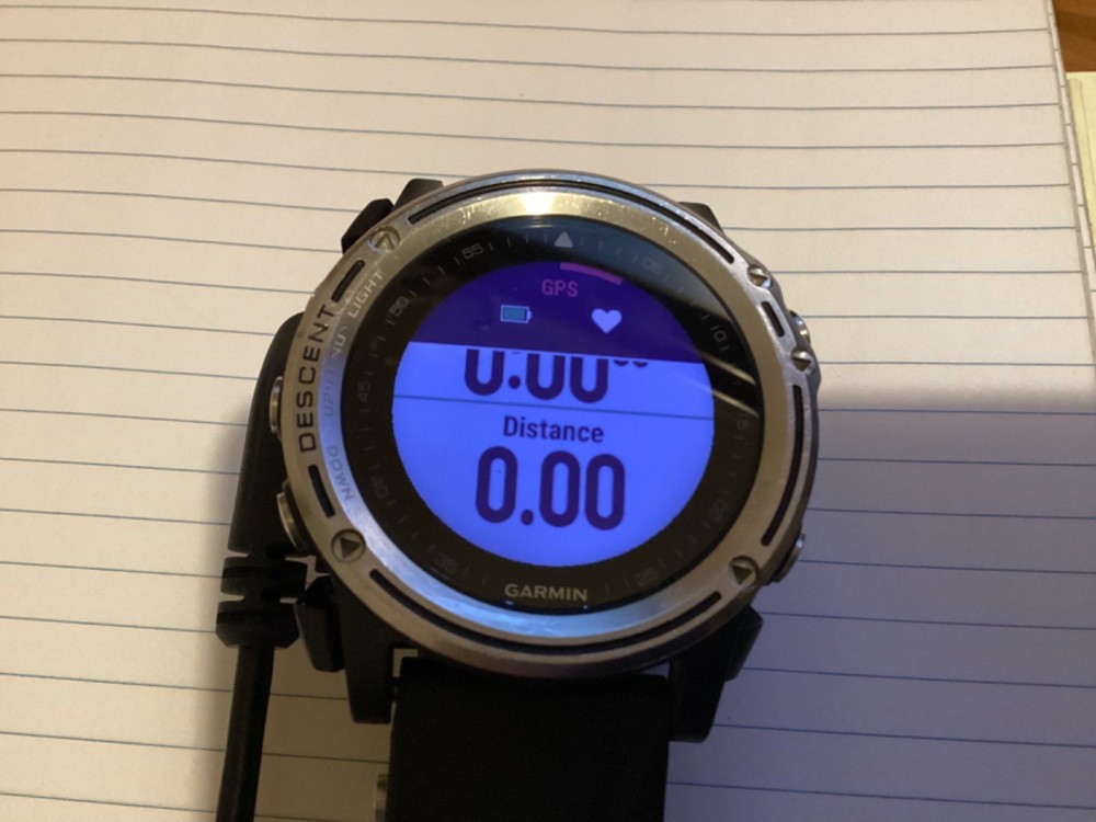Garmin Descent MK1 Dive Computer with Surface GPS - Silver - Used