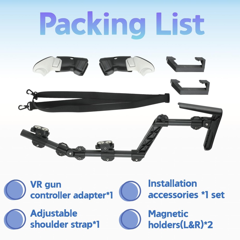 Stock Meta Quest 3 with VR Controller Grips for Enhanced Stability and Control