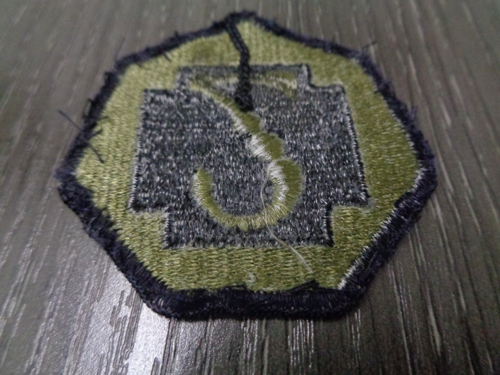 Military Patch US Army 7th Medical Command Subdued BDU Sew On Authentic USED