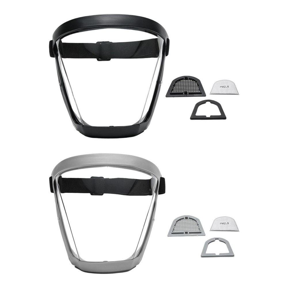 Full Face Removable Filter Plug Windproof Super Protective Anti Scratch Coated