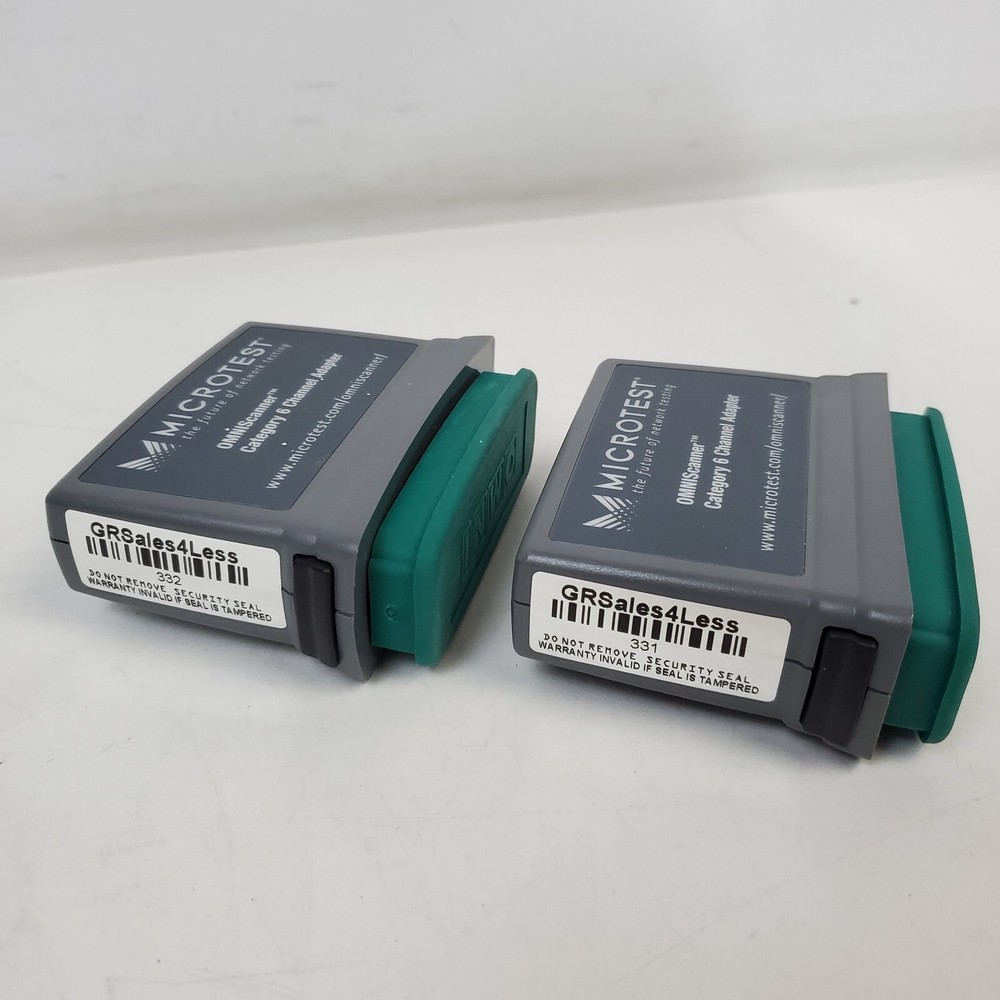 Microtest OMNIScanner 2 Cat6 Digital Cable Analyzer Certifier