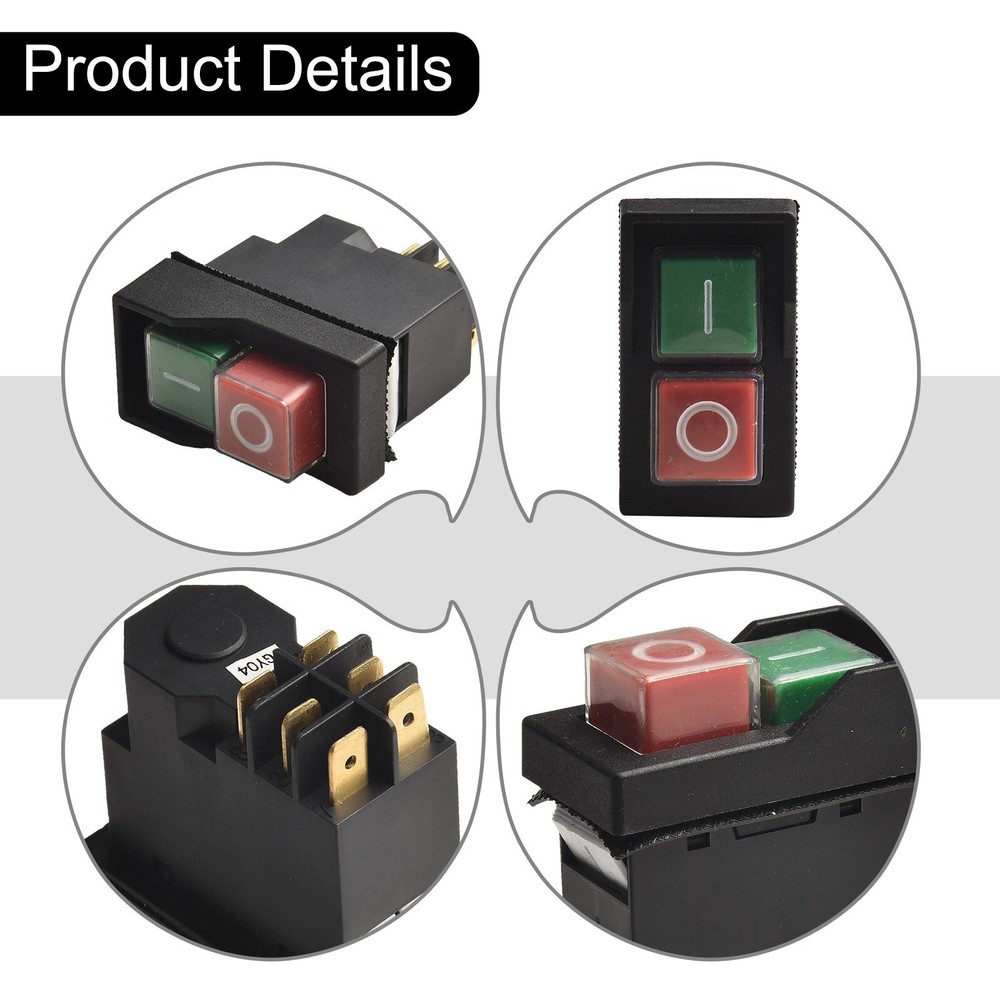 For KJD17 Electromagnetic Stop Function Pushbutton Switch Industrial Grade