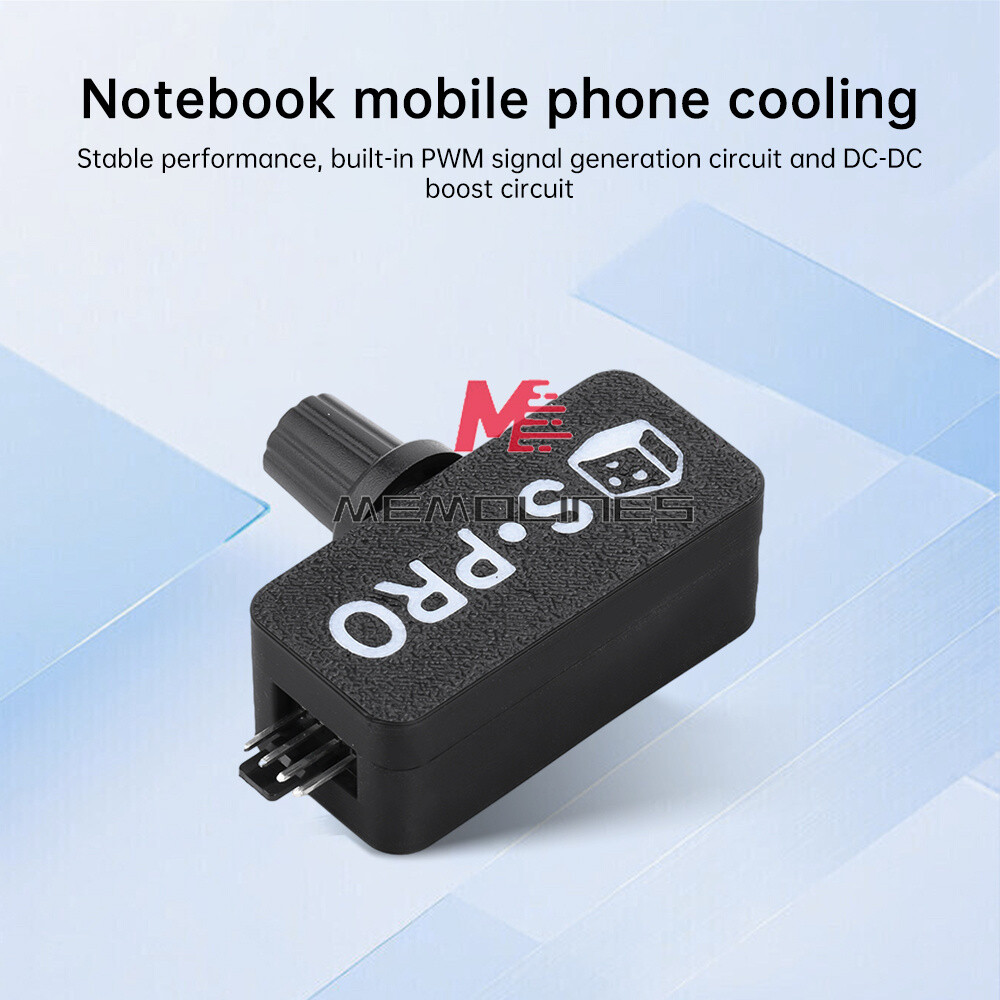 PWM Speed Controller 4-wire Fan Governor Type-C USB DIY Cooling DC-DC Boost 12V
