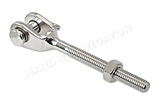 Threaded fork AISI316 M6L