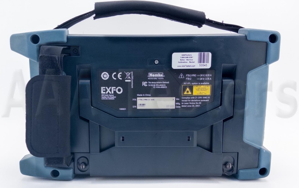 EXFO FTB-2 Pro w/ FTB-5700-PMD PMD Analyzer