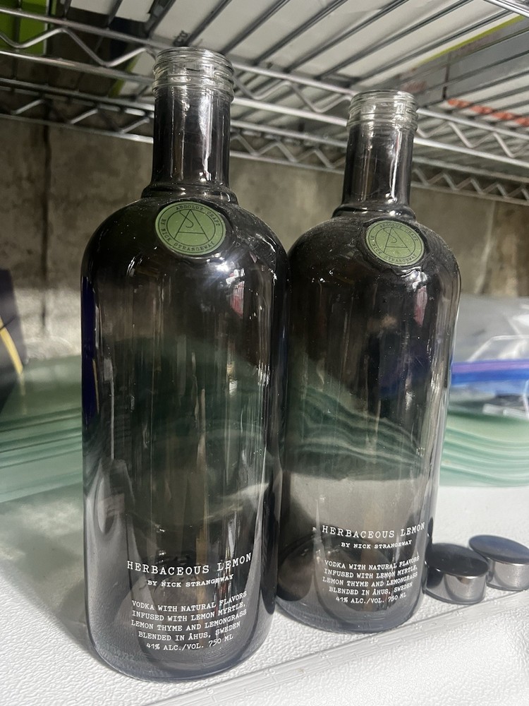 Absolut Empty Bottles X 2