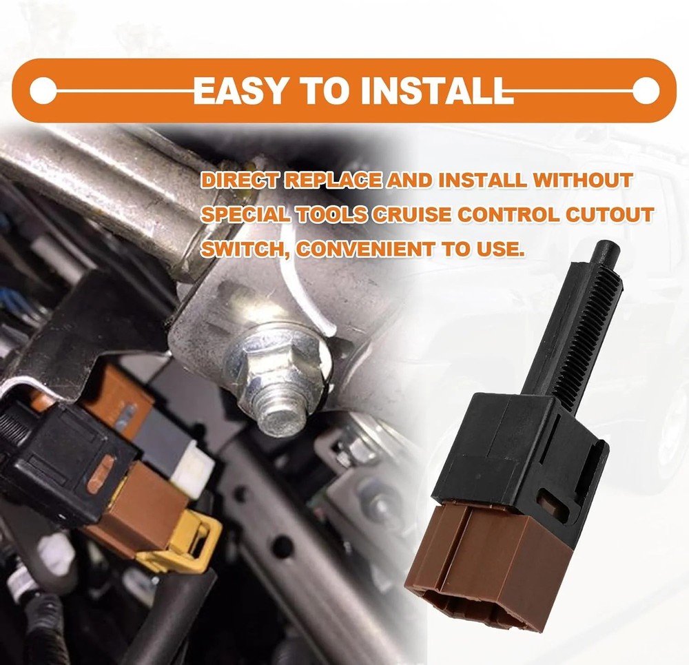 Brake Light Switch, Cruise Control Cutout Switch, Stop Lamp Stoplight Switch Ass