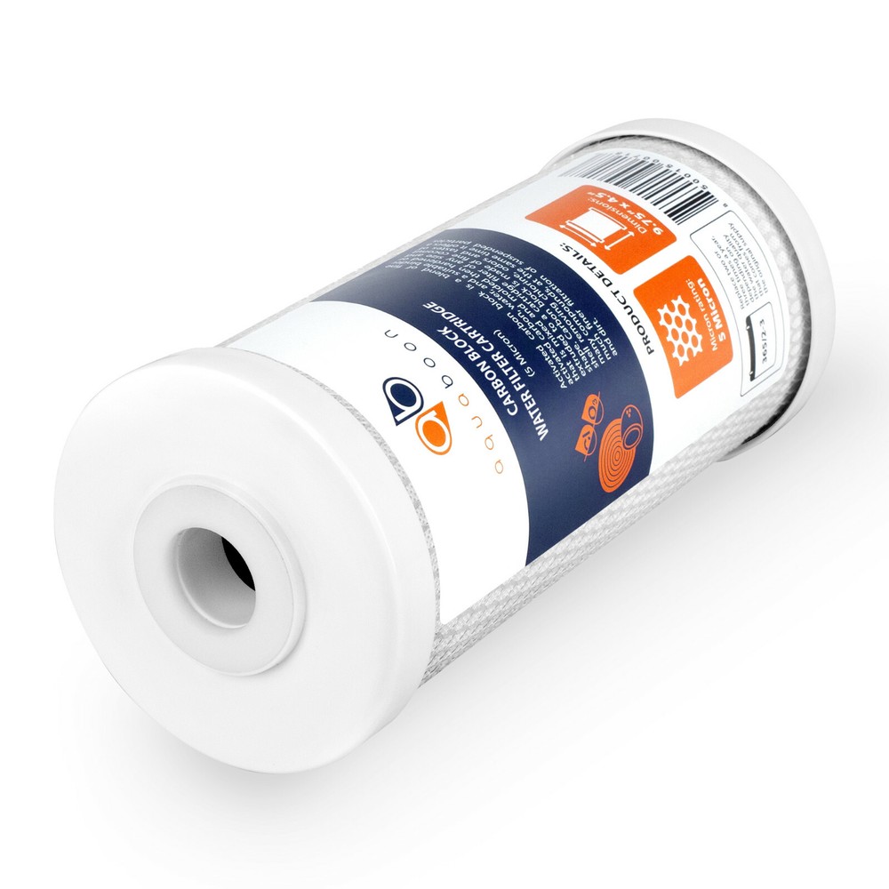 Big Blue CTO Carbon Block & Sediment 10”x4.5" Replacement Filter Cartridges Set