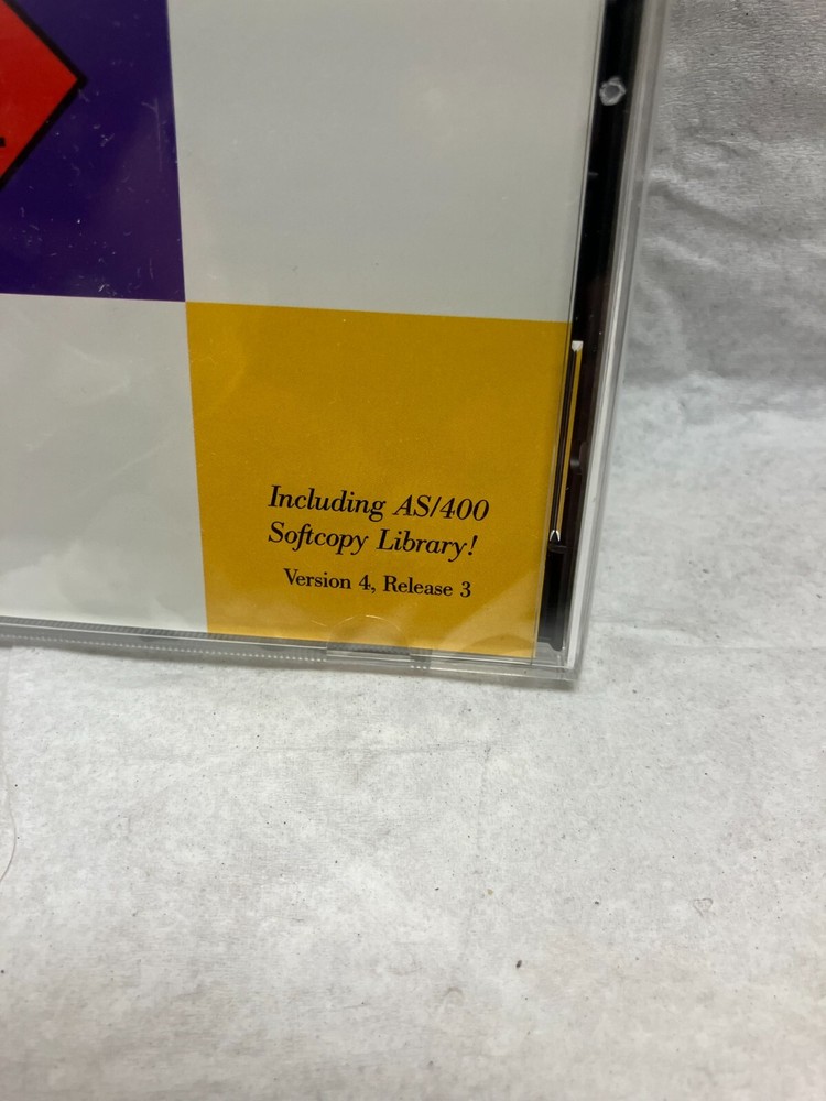 IBM AS/400 SOFTCOPY LIBRARY & INFORMATION CENTER Version 4 Release 3 Manuals CD