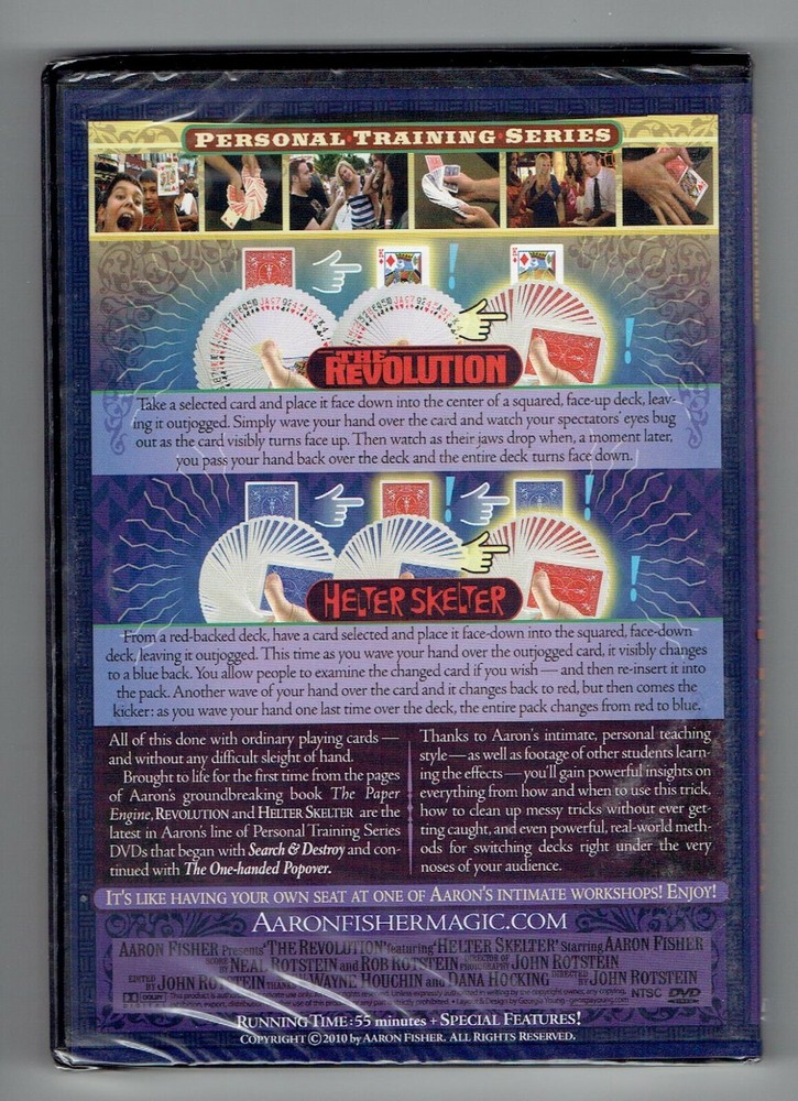 Revolution by Aaron Fisher - New Magic DVD