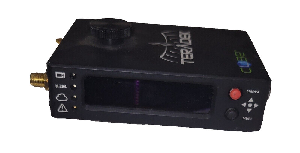 DEFECTIVE Teradek Cube 255 HDMI Encoder with Wi-Fi Only NO CABLES As-Is NON WORK
