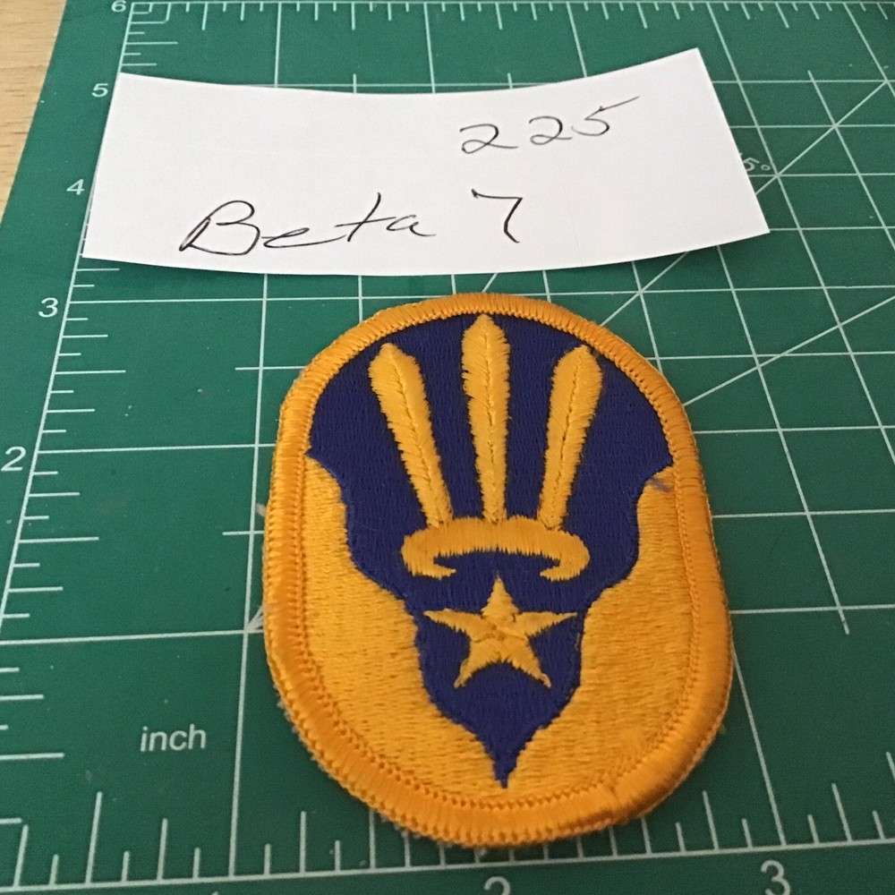 Vintage US Army 123rd Regional Readiness Command Patch
