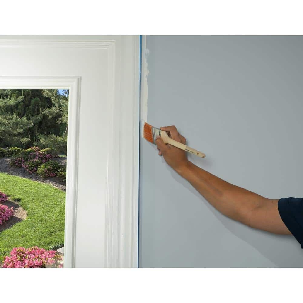 Premium 2 In. Polyester Trylon Thin Angled Sash Paint Brush