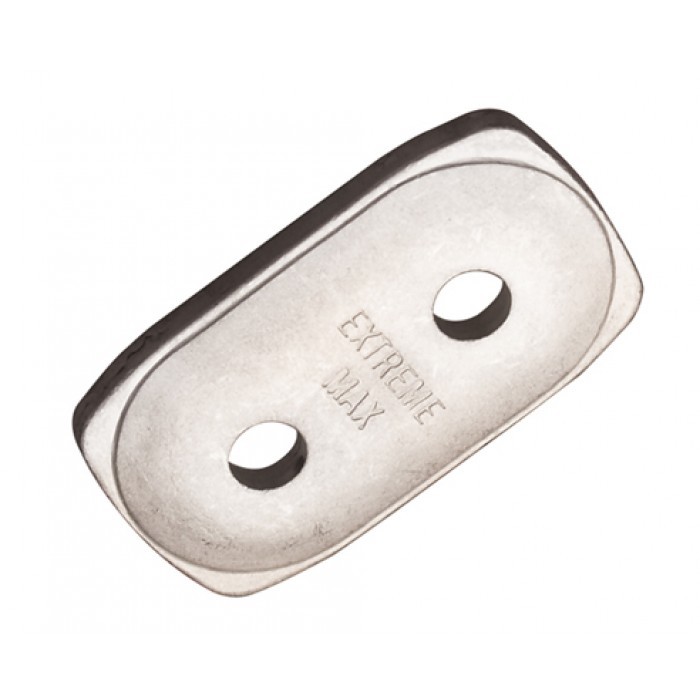 Pack of 48 Extreme Max Rectangular Aluminum Double Backers FITS 5/16" STUDS