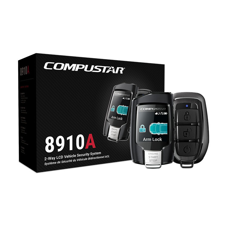 Compustar CS8910-A 2-Way LCD Q9 FM Vehicle Security System Bundle ADD ON