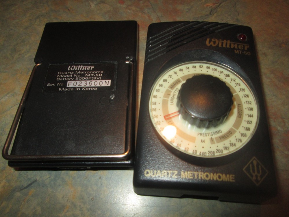 WILLNER MT-50 QUARTZ METRONOME NO EARPIECE