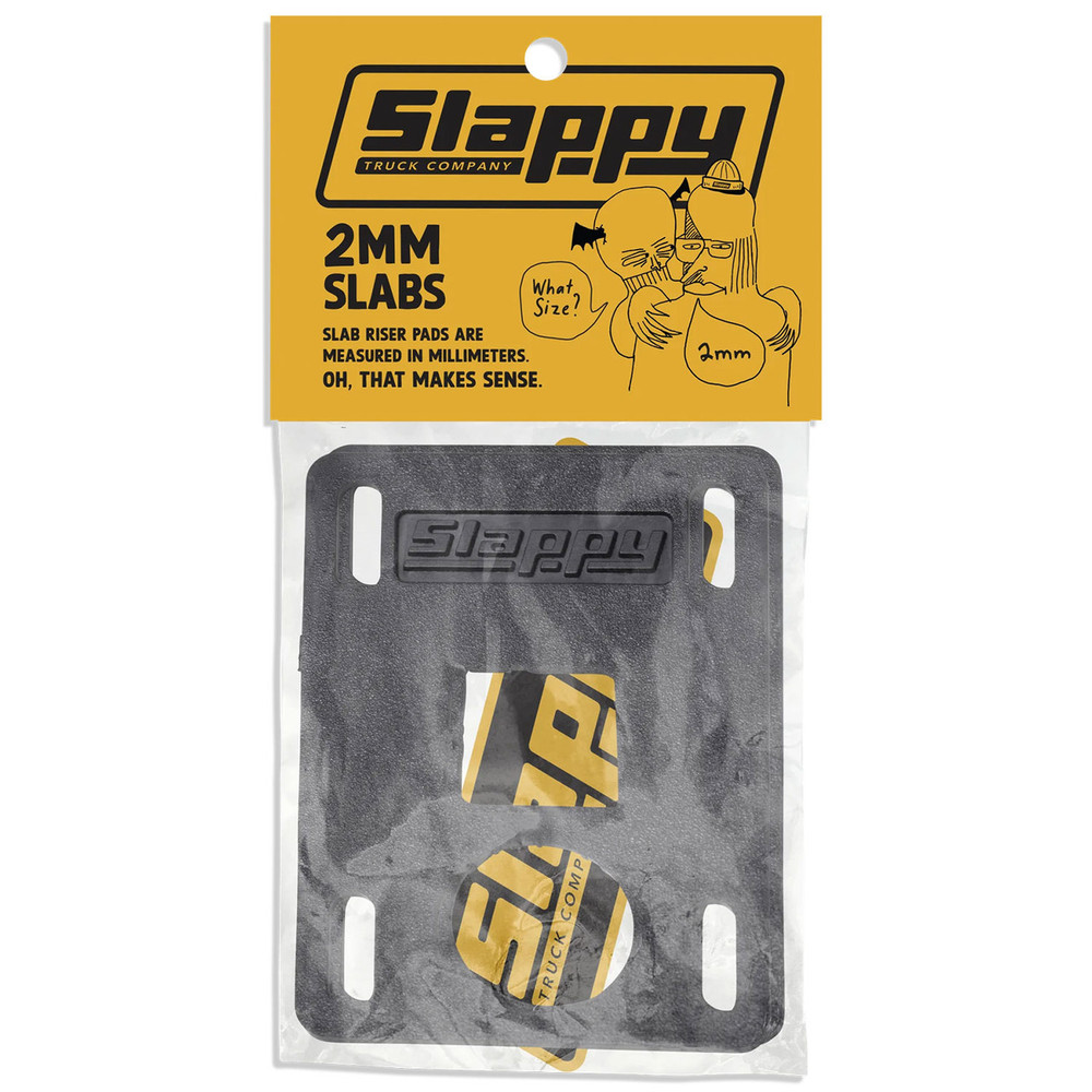 Slappy Slabs Riser Set Black 4mm