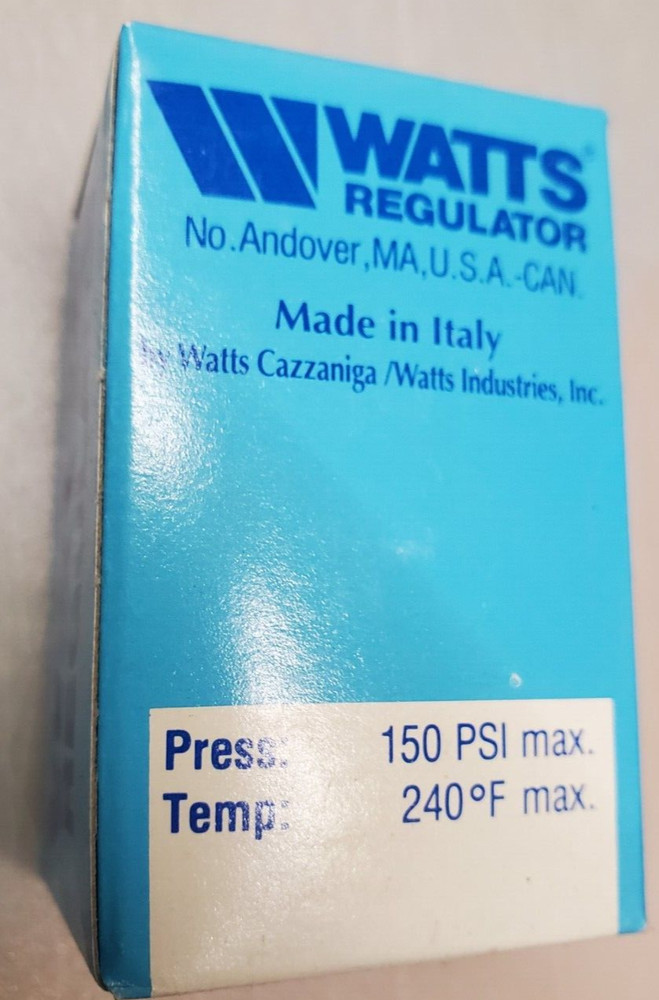 Watts FV-4M1-1/8 Automatic Air Vent Valve 1/8" Made in Italy 150PSI 240F
