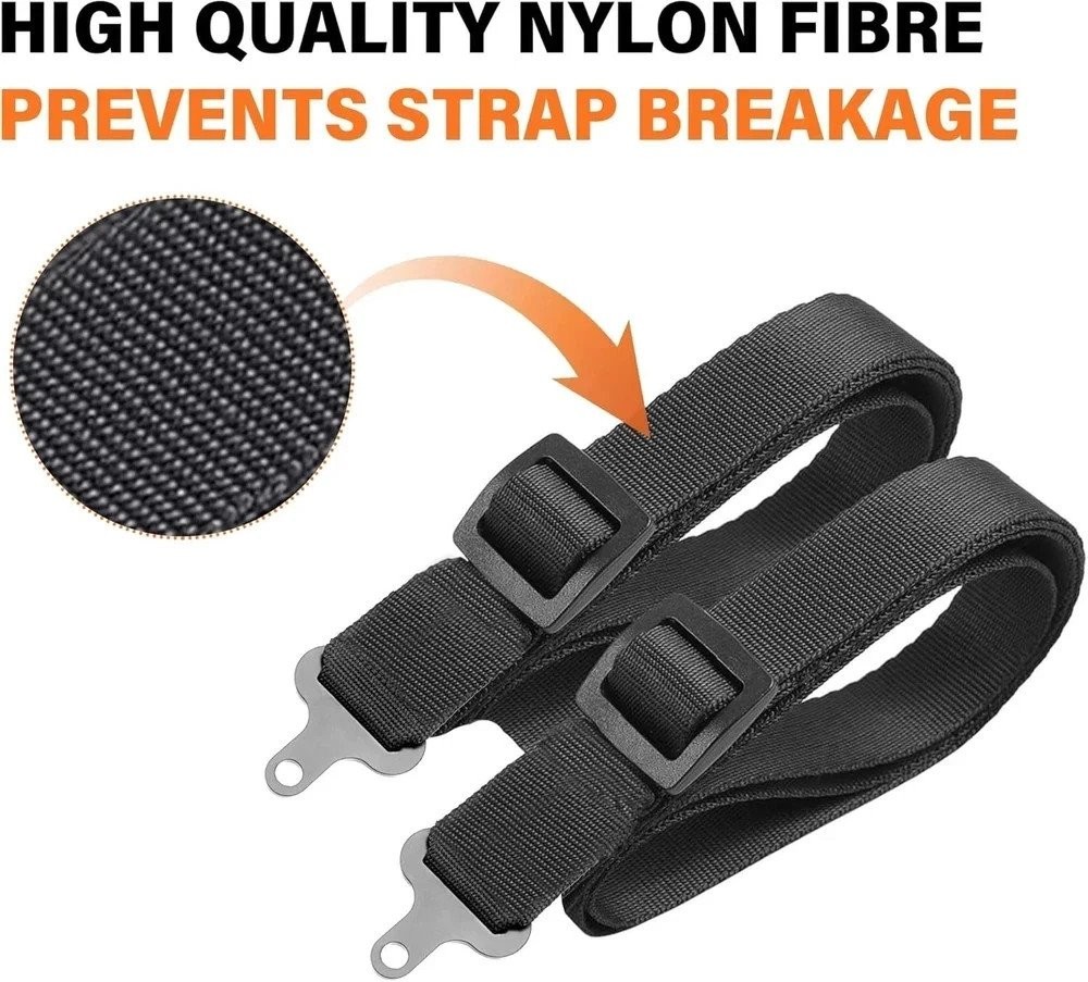 Heavy-Duty Engine Lifting Sling, 2-Point Or 4-Point Adjustable Nylon Straps New